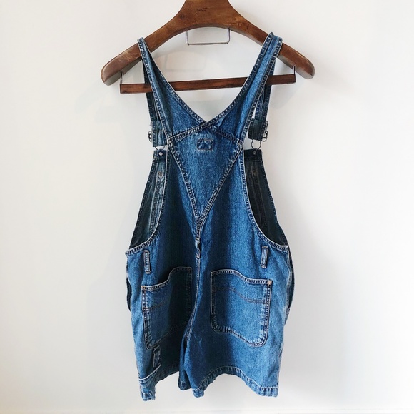 CALVIN KLEIN VINTAGE LIGHT WASH OVERALLS - Picture 3 of 5